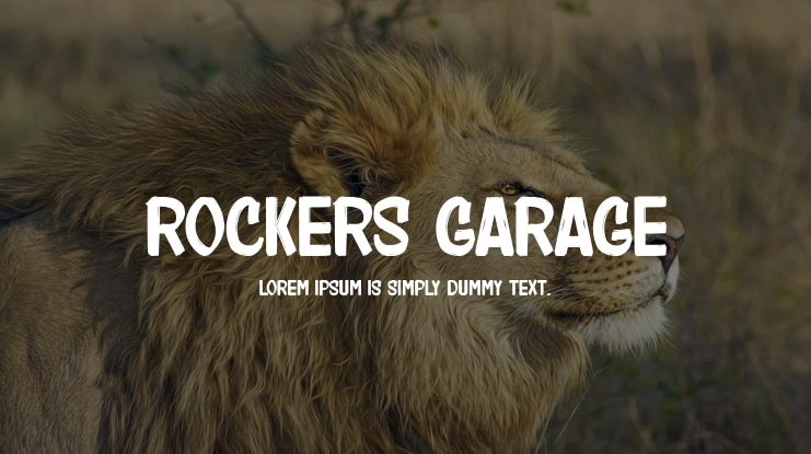 Rockers Garage Font