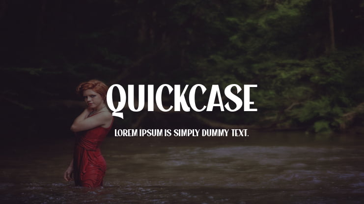 Quickcase Font