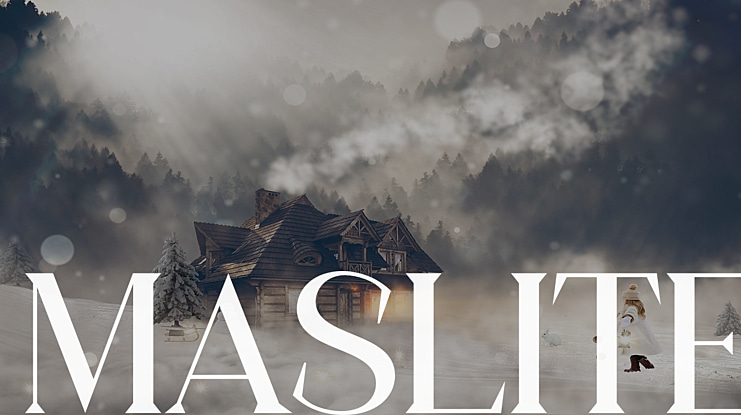 MASLITE Font