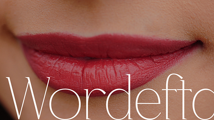 Wordefta Font