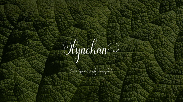 Olynchan Font