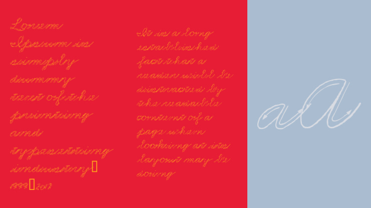 Premiers Mots Script Font