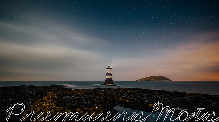 Premiers Mots Script Font