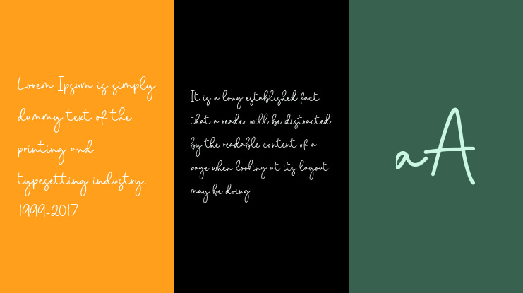 Monstera Garden Font