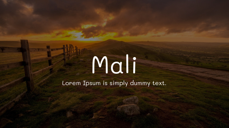 Mali Font Family