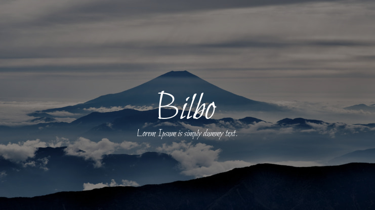 Bilbo Font
