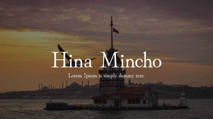 Hina Mincho Font