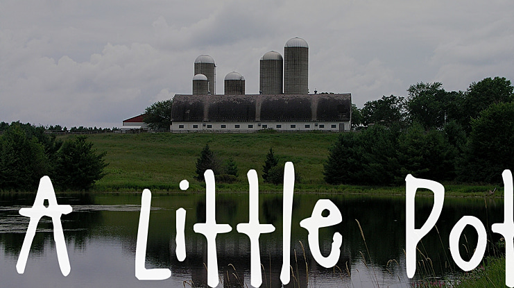A Little Pot Font