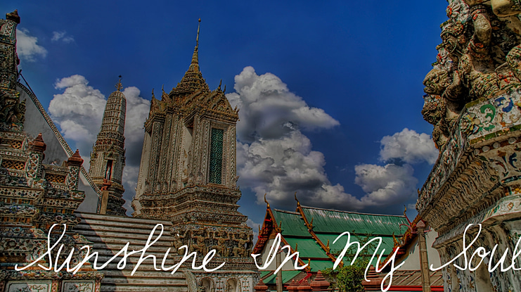 Sunshine In My Soul Font