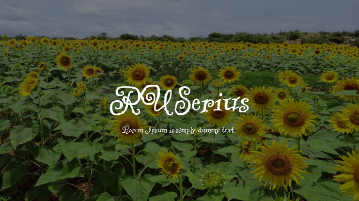 RU Serius Font