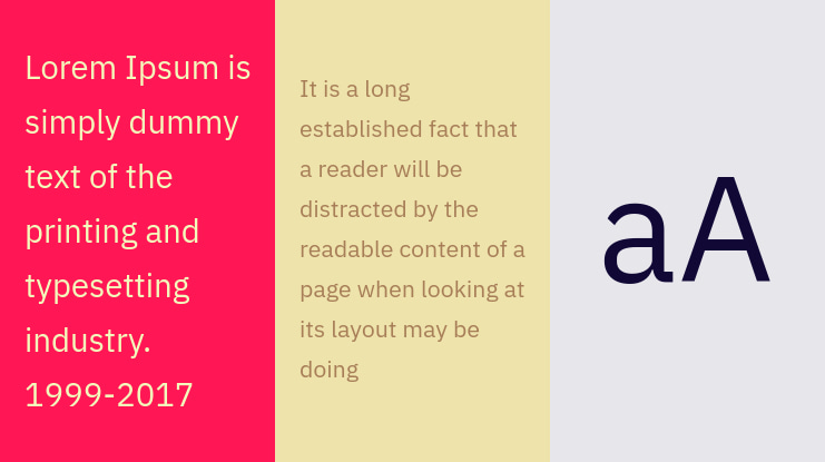 IBM Plex Sans Thai Looped Font Family