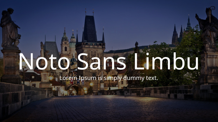 Noto Sans Limbu Font