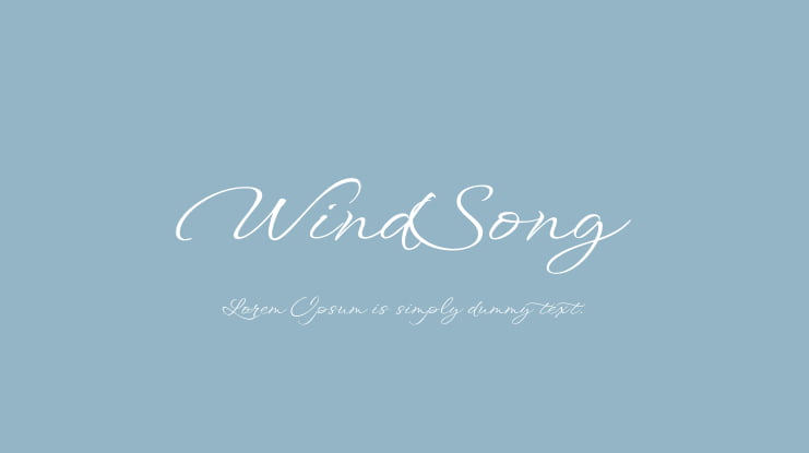 WindSong Font Family