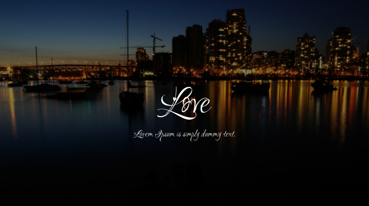 Love Font