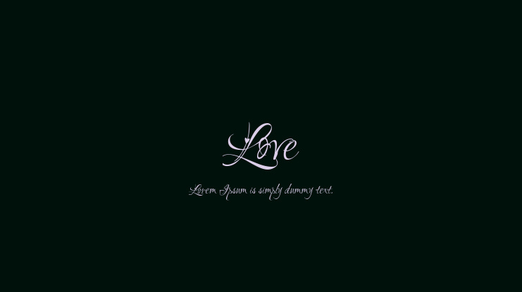 Love Font