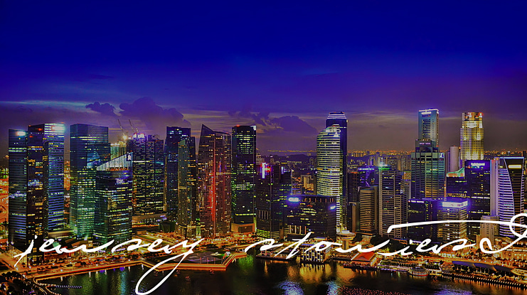 Jersey Stories! Font