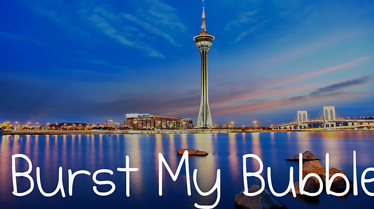Burst My Bubble Font