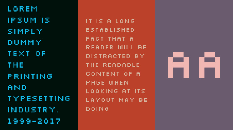 Silkscreen Font Family