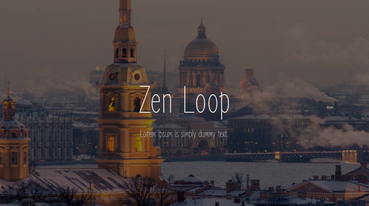Zen Loop Font Family