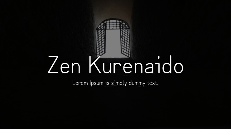 Zen Kurenaido Font