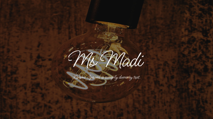 Ms Madi Font