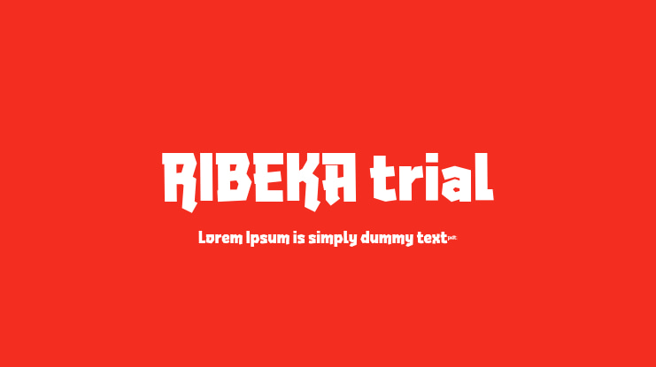 RIBEKA trial Font