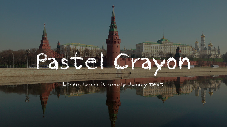 Pastel Crayon Font