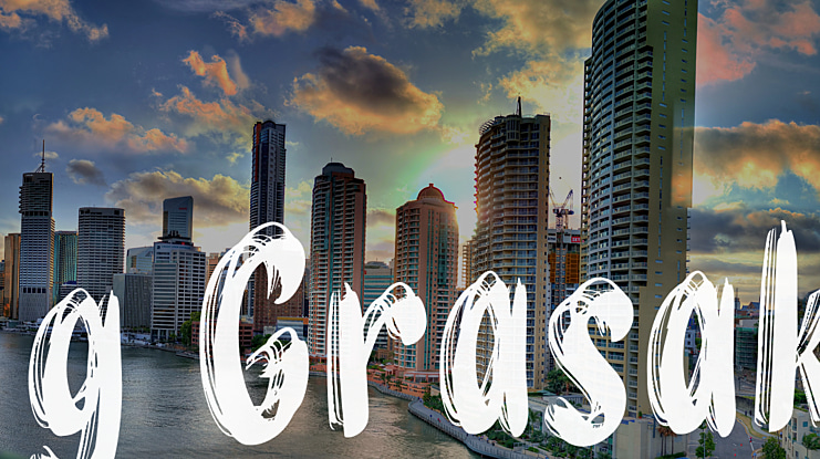 g Grasak Font