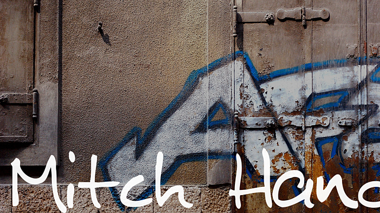 Mitch Hand Font