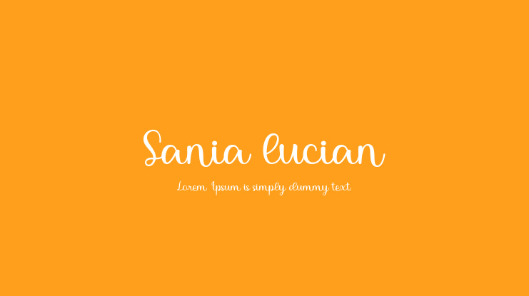 Sania lucian Font