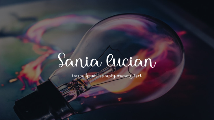 Sania lucian Font