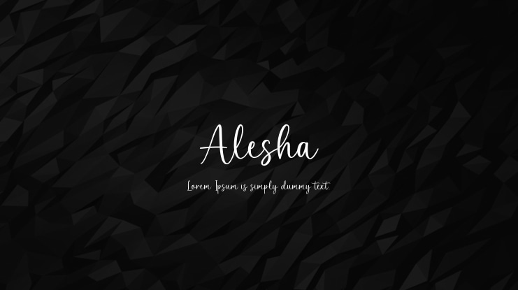 Alesha Font