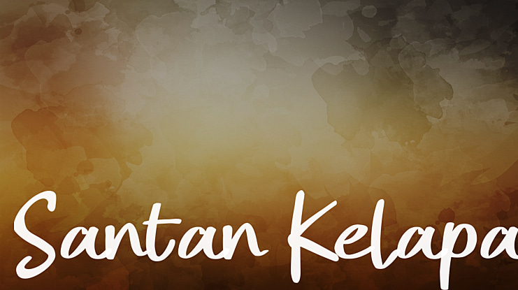 Santan Kelapa Font