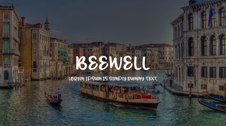 BEEWELL Font