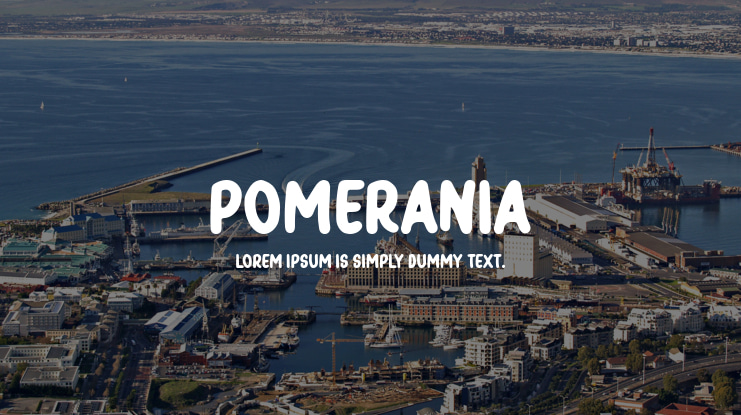 Pomerania Font
