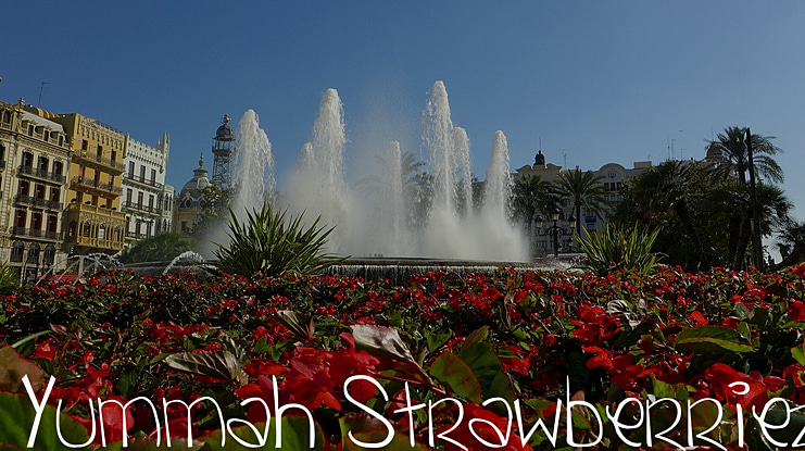 Yummah Strawberriez Font