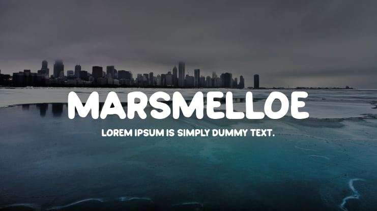 Marsmelloe Font