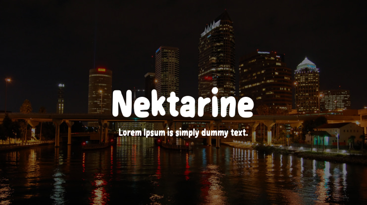 Nektarine Font