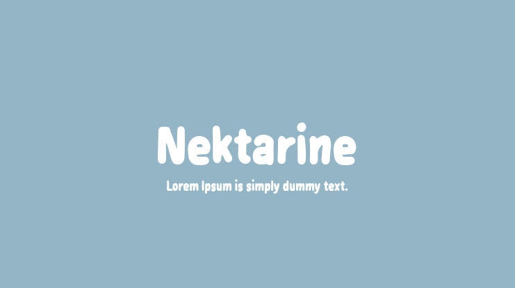 Nektarine Font
