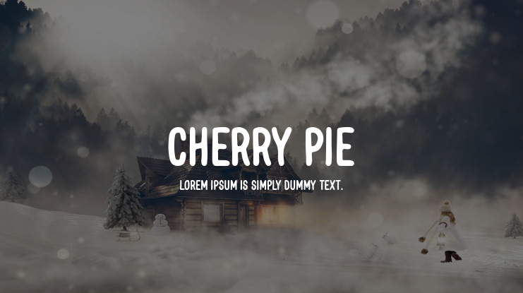 Cherry Pie Font