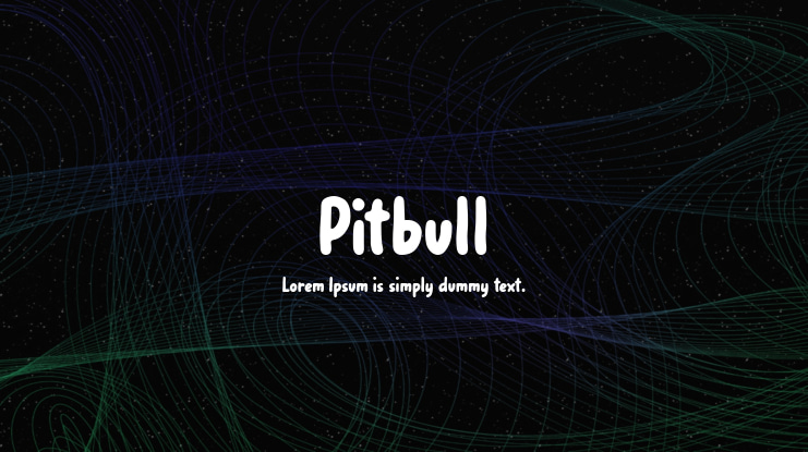 Pitbull Font