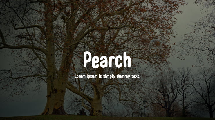 Pearch Font