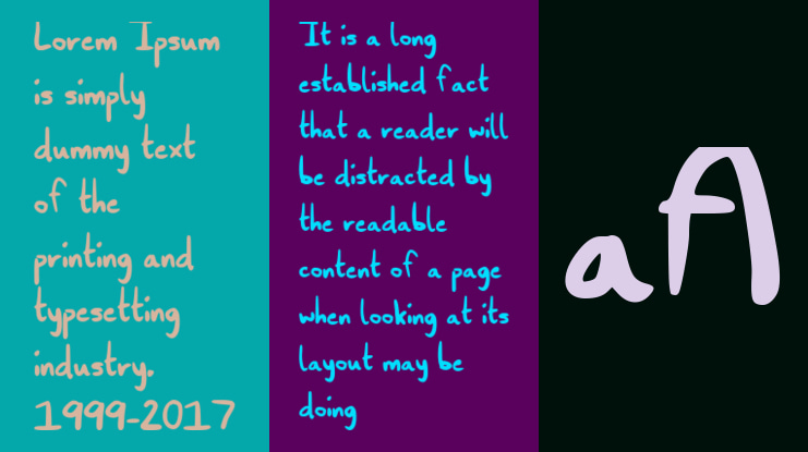 Ashnas Handwriting 2 Font