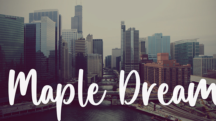 Maple Dream Font