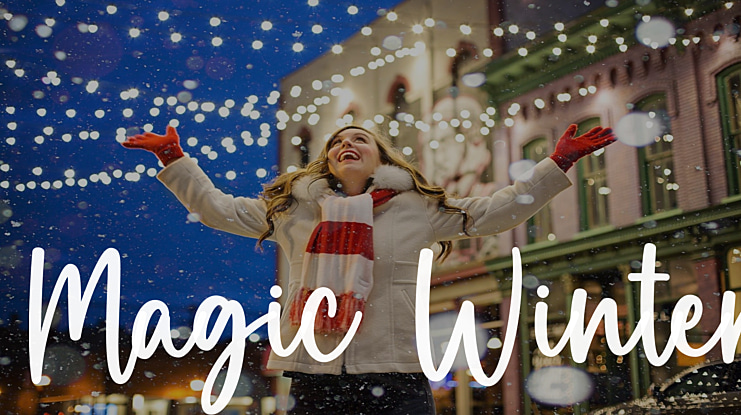 Magic Winter Font