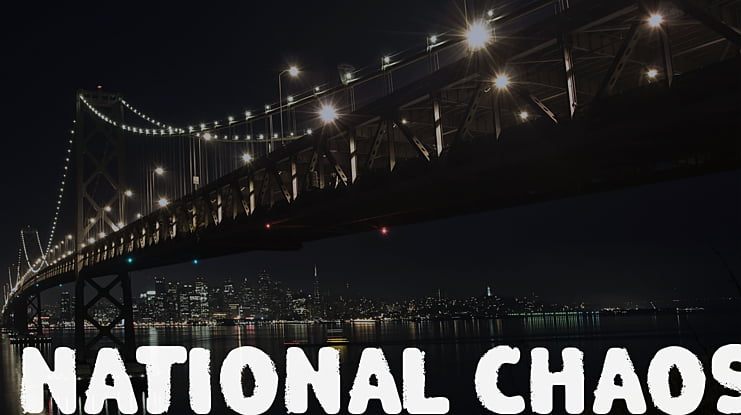 National Chaos Font