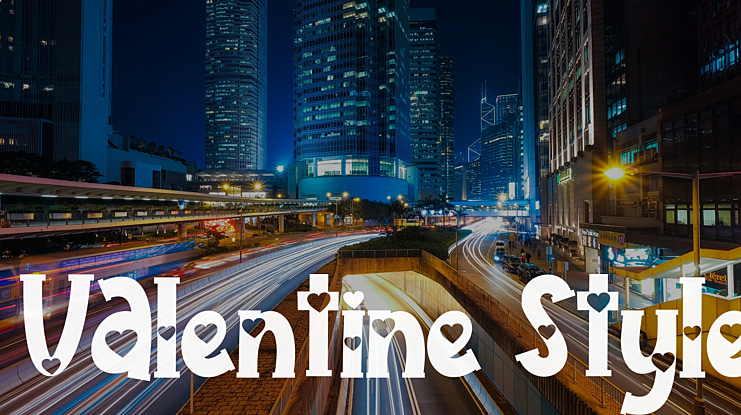 Valentine Style Font