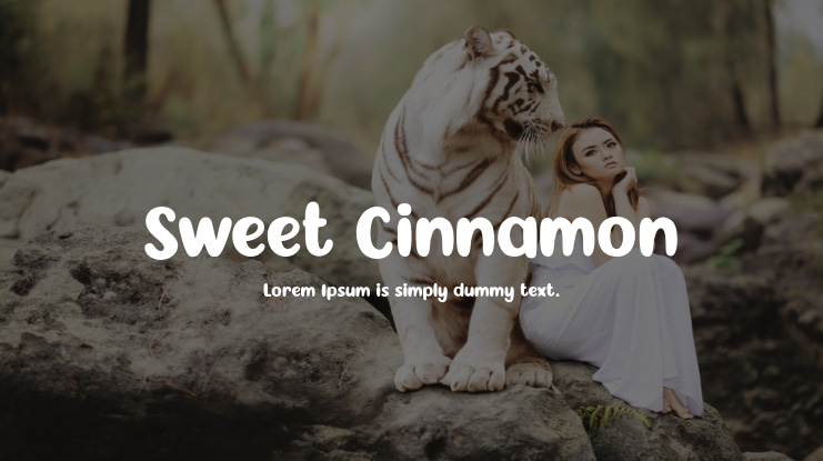 Sweet Cinnamon Font