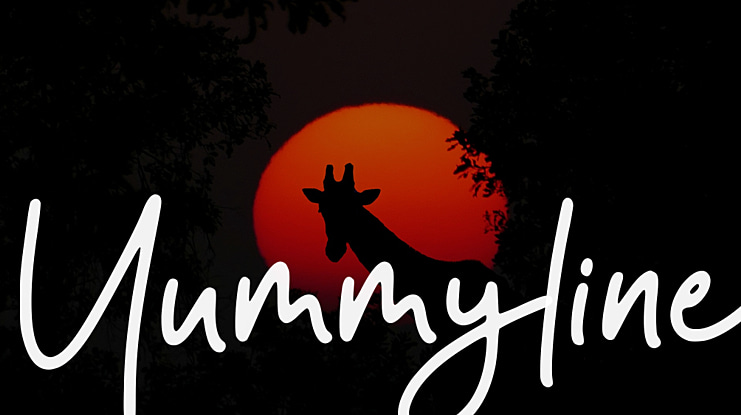 Yummyline Font