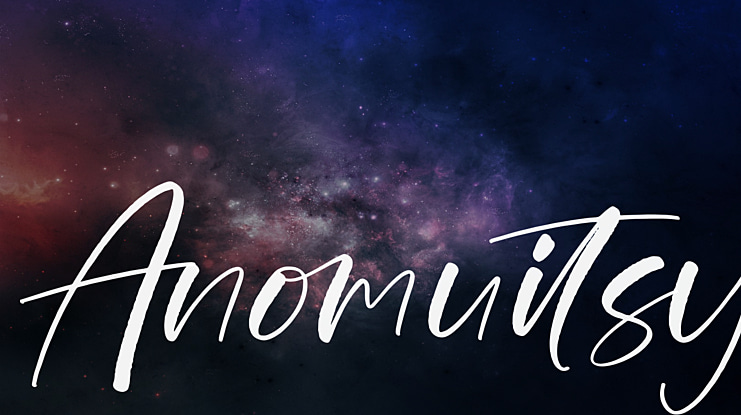 Anomuitsy Font